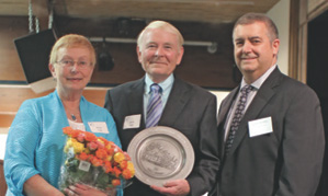 Jerry and Alice Voigt presented 17th annual Civic Award